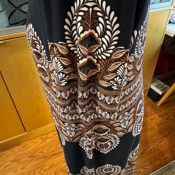 INC International Concepts Jersey floral Sheath Size 1X - Picture 3 of 3